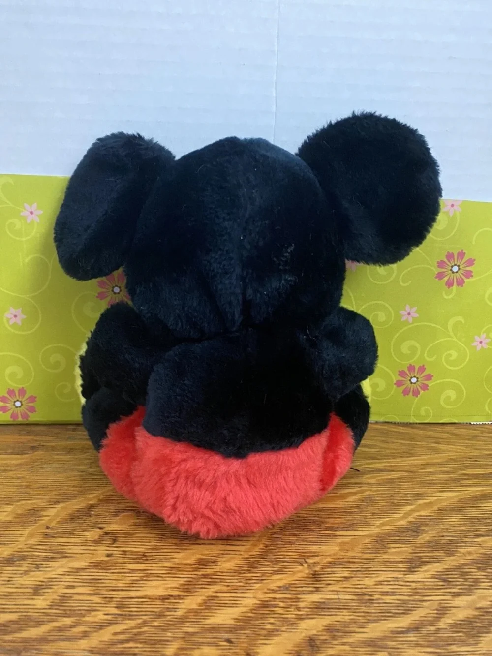 Vintage Mickey Mouse Plush 9” Walt Disney Productions 9” Gr Nutshells Korea